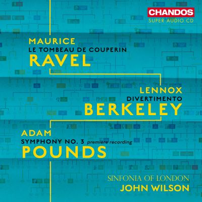 Ravel, Berkeley, Pounds (Chandos CH5324 album cover)