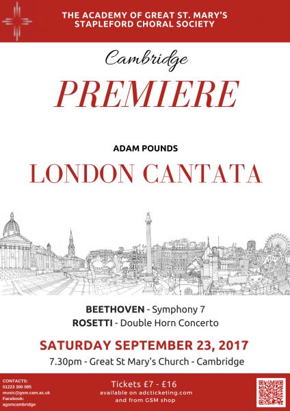 London Cantata poster
